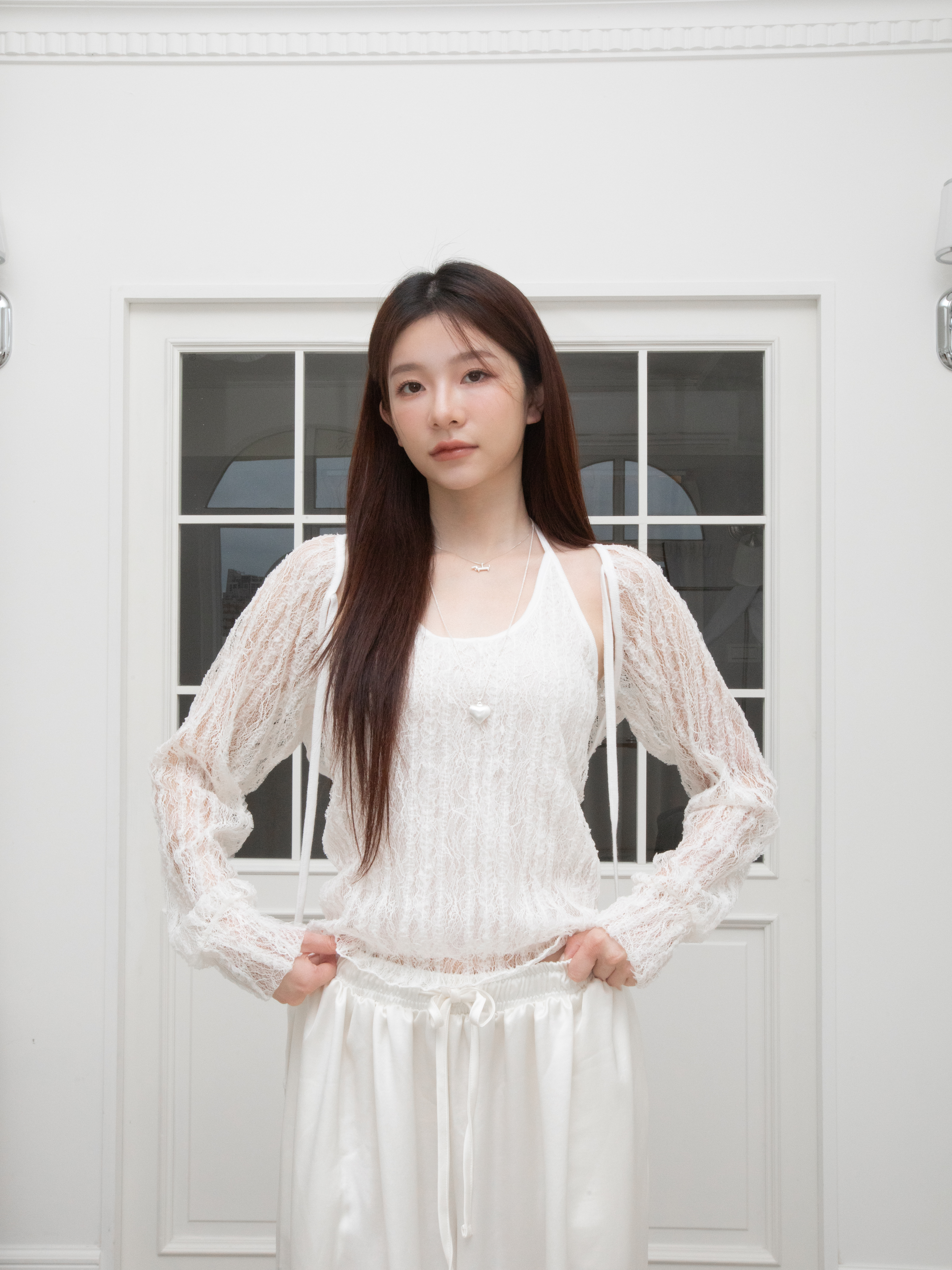 T11 SHEER KNIT TOP (vest only)