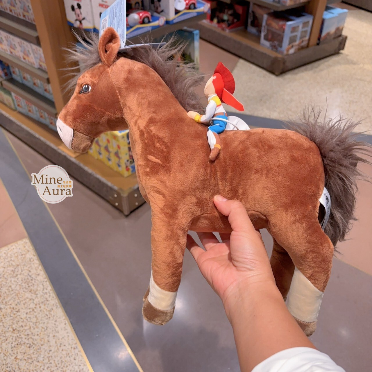 玩具總動員5 翠絲 Jessie 騎馬 造型 娃娃 玩偶 玩具總動員 Toy Story -上海迪士尼樂園