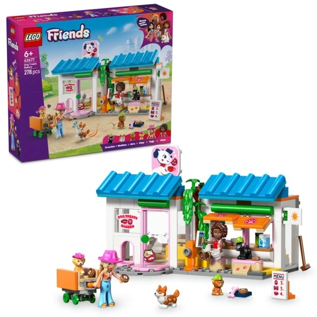 【玩具研究中心】LEGO 樂高 Friends 狗狗點心烘焙坊 42677