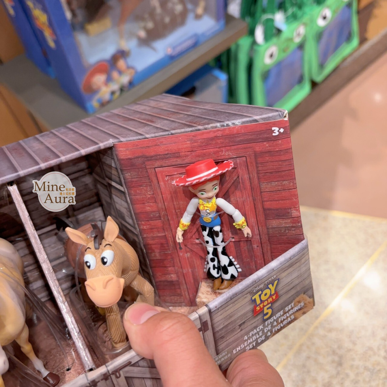 玩具總動員5 翠絲 Jessie 紅心 Bullseye 兒童 家家酒 玩具 擺飾品 玩具總動員 Toy Story -上海迪士尼樂園