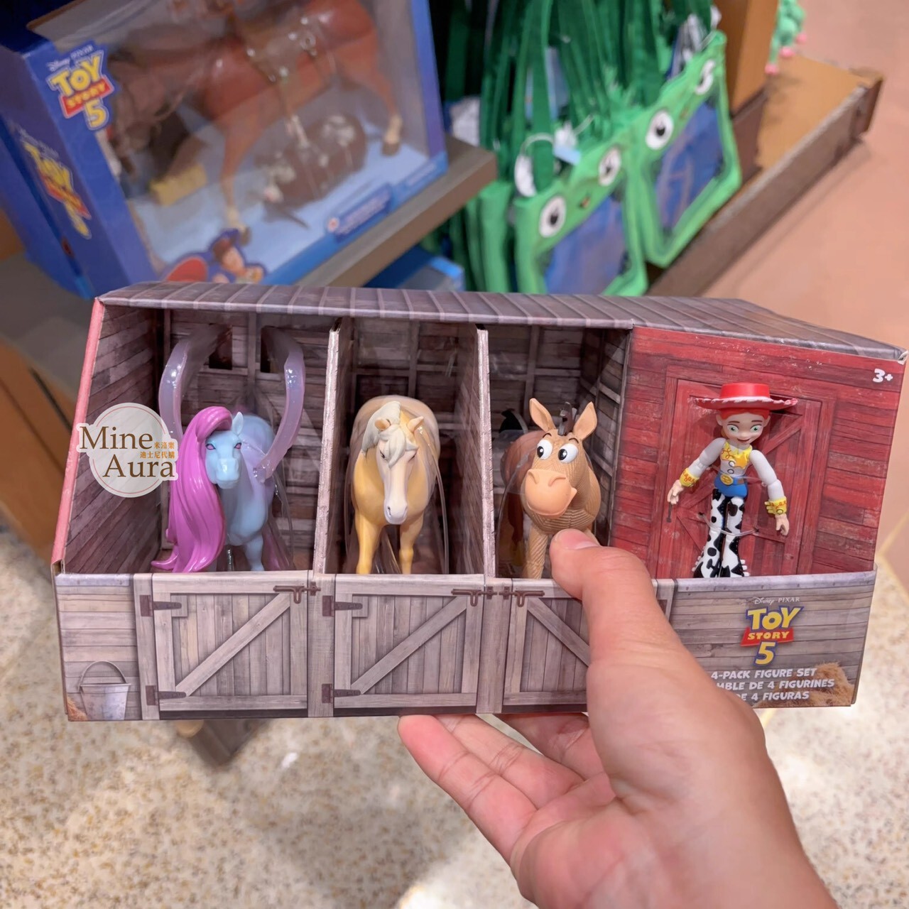 玩具總動員5 翠絲 Jessie 紅心 Bullseye 兒童 家家酒 玩具 擺飾品 玩具總動員 Toy Story -上海迪士尼樂園