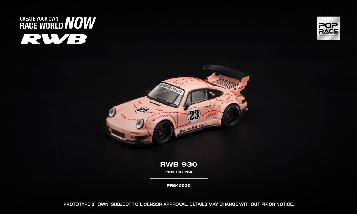 預訂PreOrder- Poprace RWB 930 "PINK PIG" PR640535