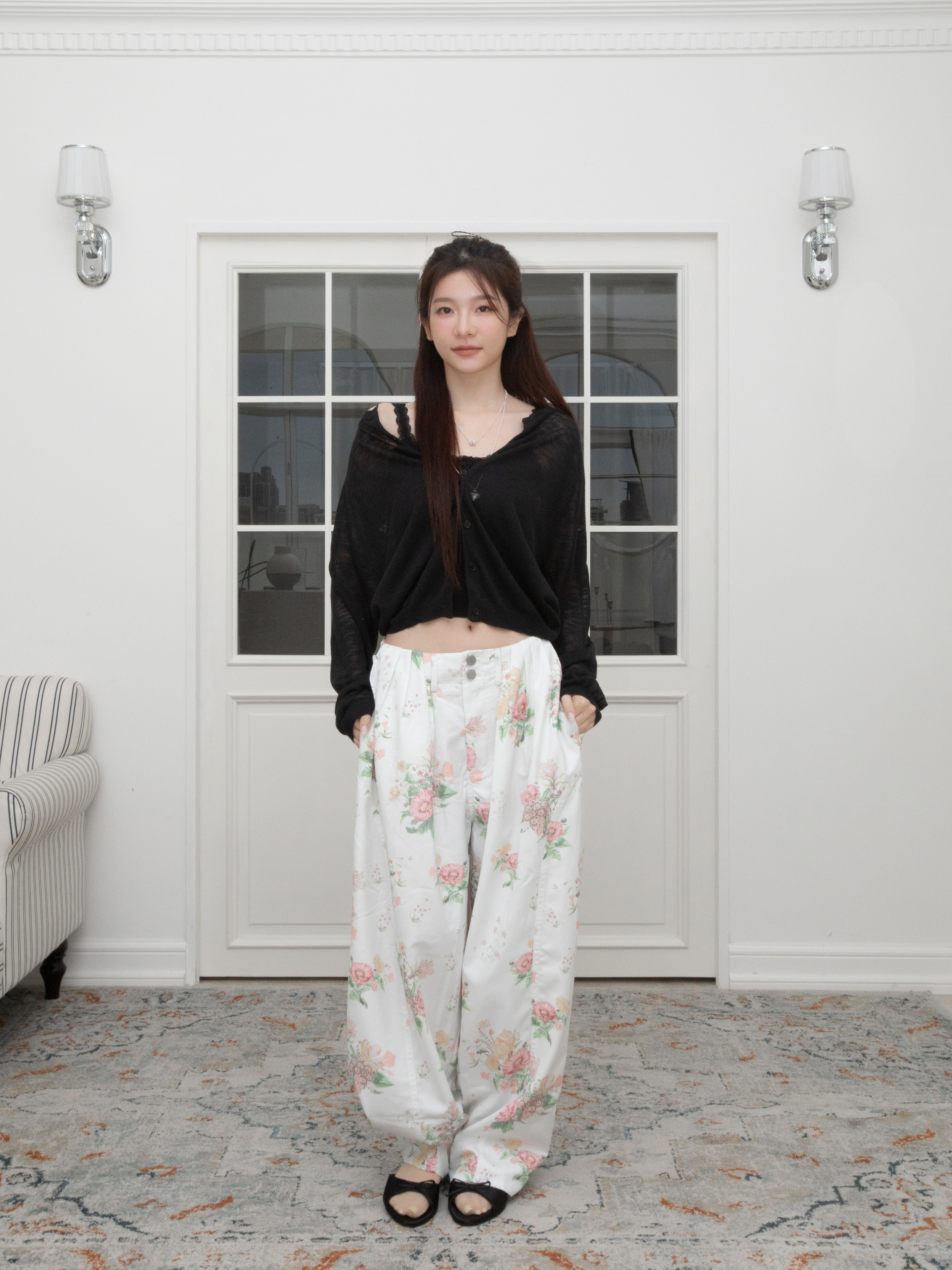 T18 SHEER KNIT CARDIGAN