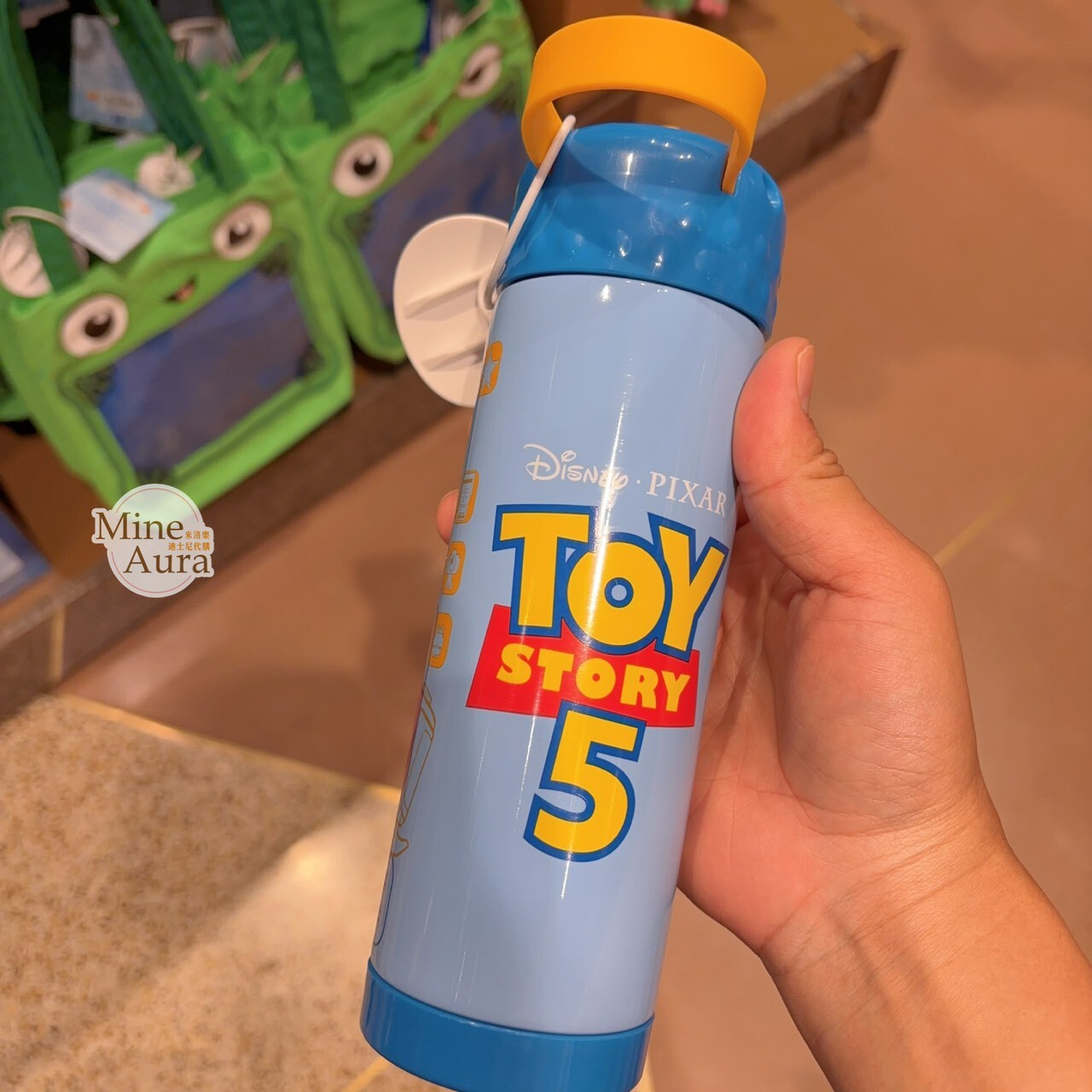 玩具總動員5 經典角色 圖案 可手提 水壺 玩具總動員 Toy Story -上海迪士尼樂園