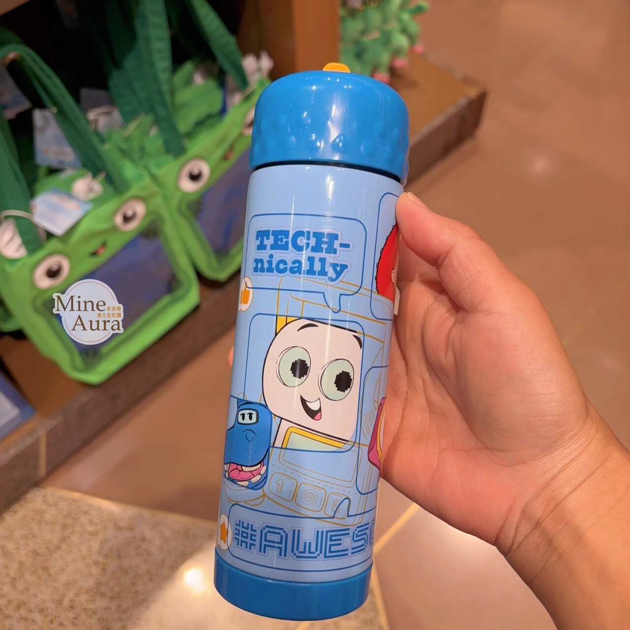 玩具總動員5 經典角色 圖案 可手提 水壺 玩具總動員 Toy Story -上海迪士尼樂園