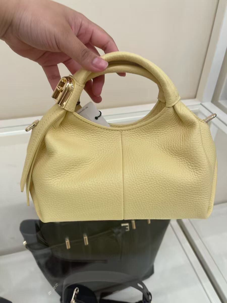 【預購】H0612141 Furla Planeta 手提包 (淡黃色)
