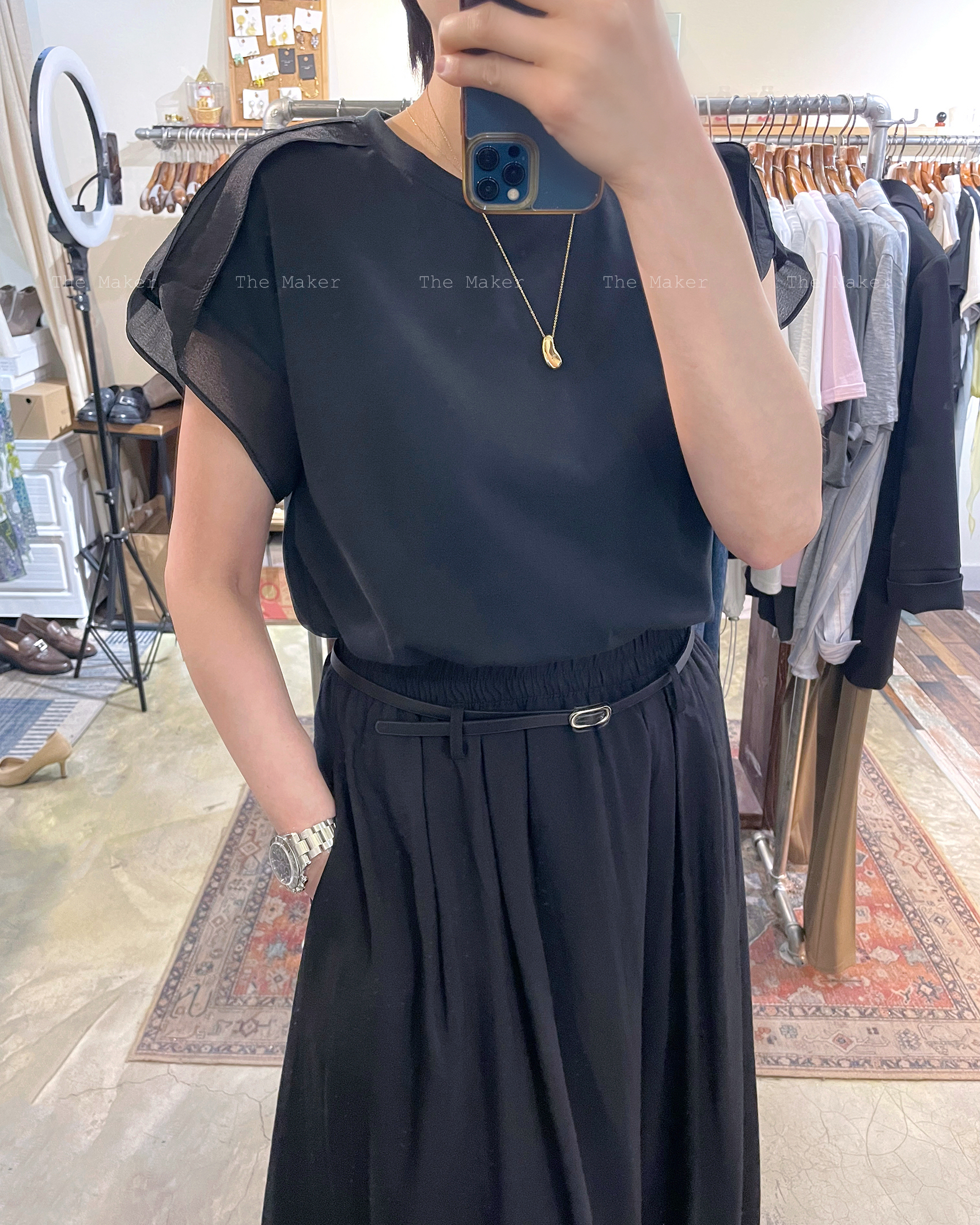 ⛱️ 輕紗膊Cotton Tee ⛱️