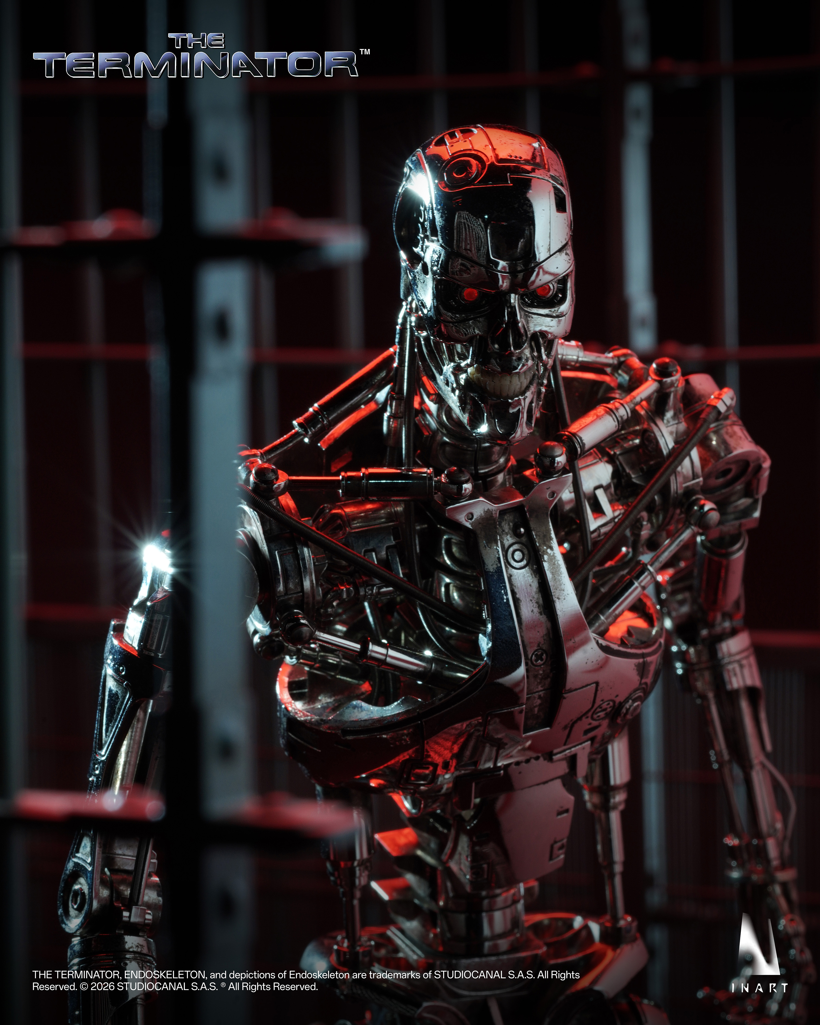 [訂金] INART : 1/6《未來戰士》 - T-800 內骨骼