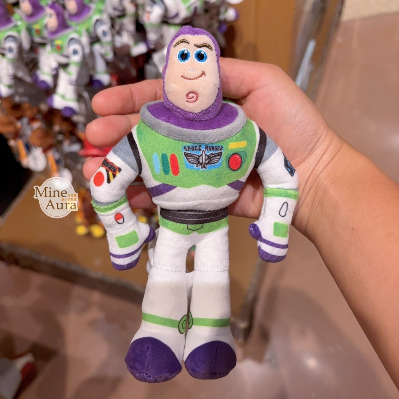 玩具總動員5 巴斯光年 Buzz Lightyear 絨毛 鑰匙圈 吊飾 玩具總動員 Toy Story -上海迪士尼樂園