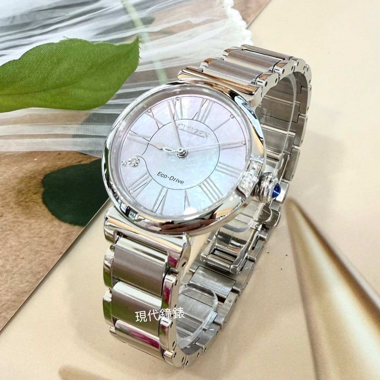 【CITIZEN 星辰】L系列 光動能女錶店鋪限定EM1060-87Y 29.5mm 現代鐘錶