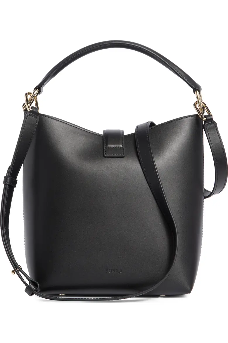 【預購】H0612110 Furla Mianova 小號水桶包 (黑色)