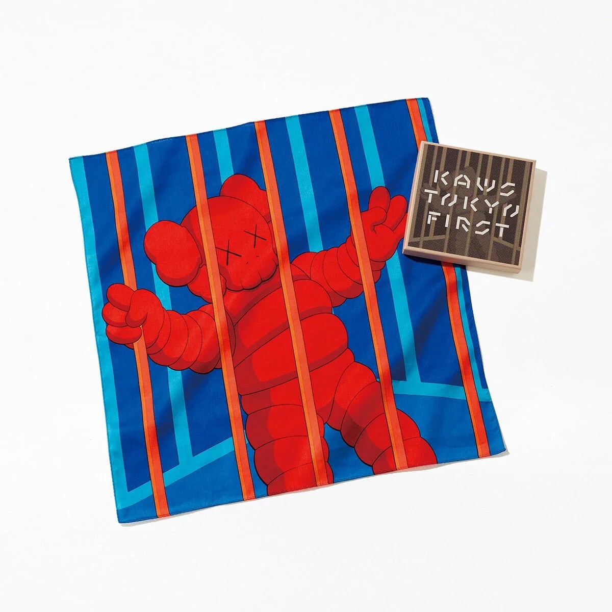 KAWS Tokyo First No Exit Handkerchief