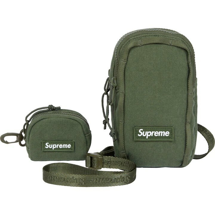 SUPREME 25SS Camera Bag + Mini Pouch 1.5L OLIVE