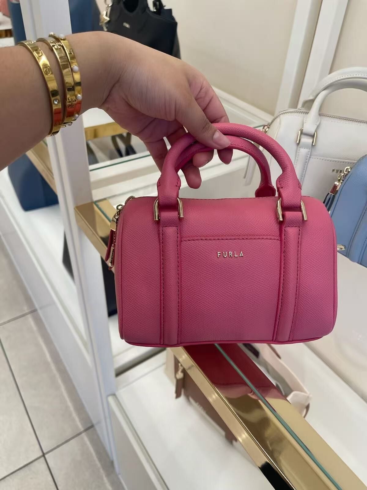 【預購】H0612159 Furla Cindy 迷你波士頓包