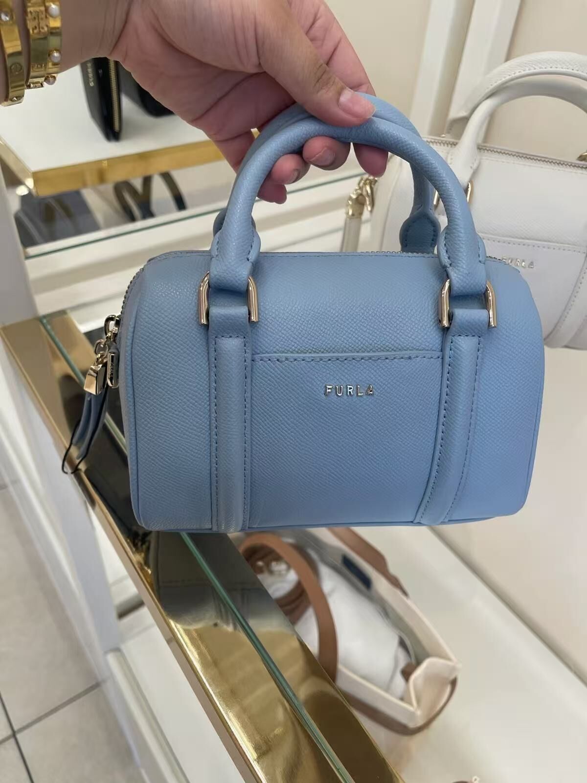 【預購】H0612159 Furla Cindy 迷你波士頓包