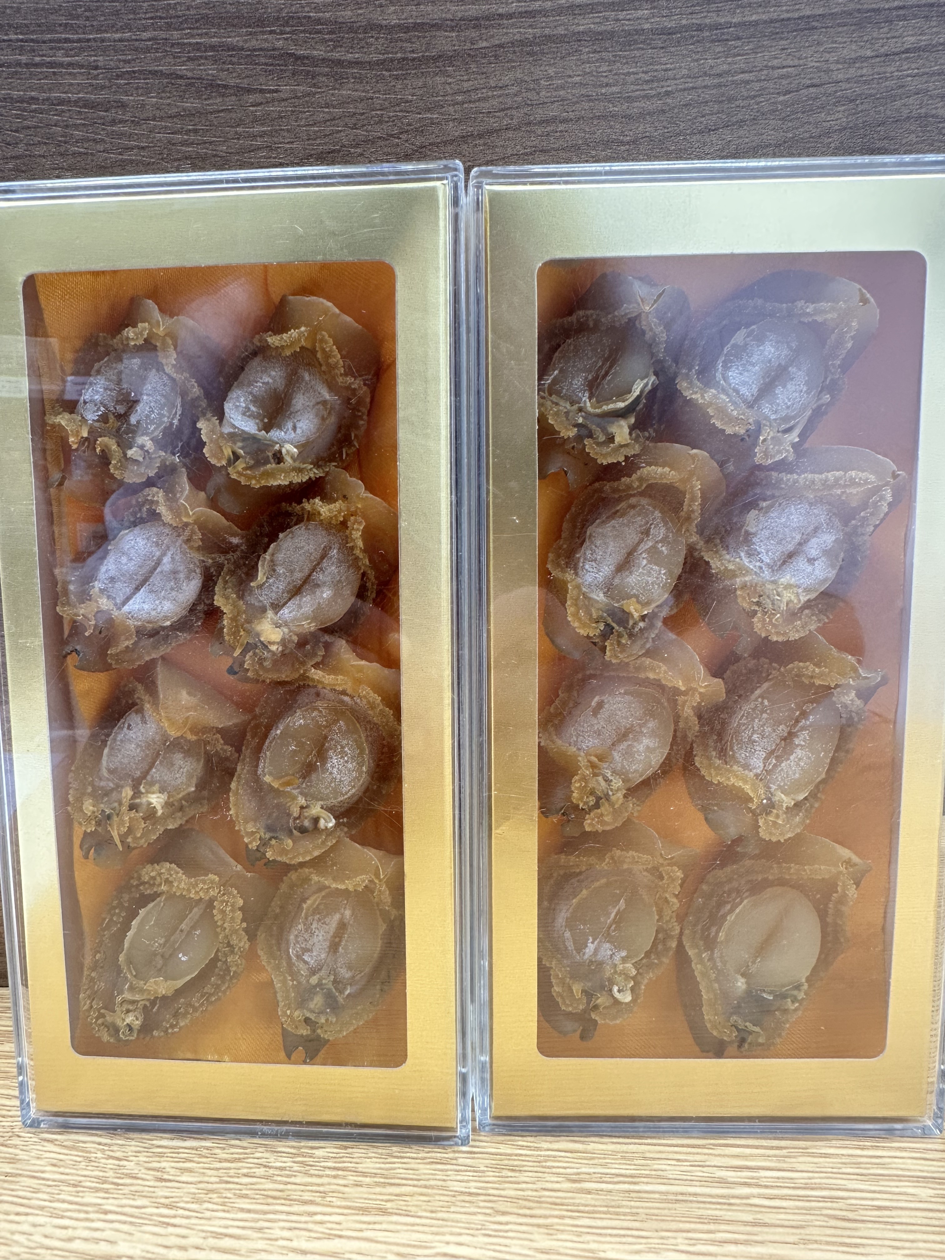 TR16 送禮自用性價比 黃金吉品鮑150克 **到期日:約2027/12 **需冷藏於0-5℃度範圍內保存