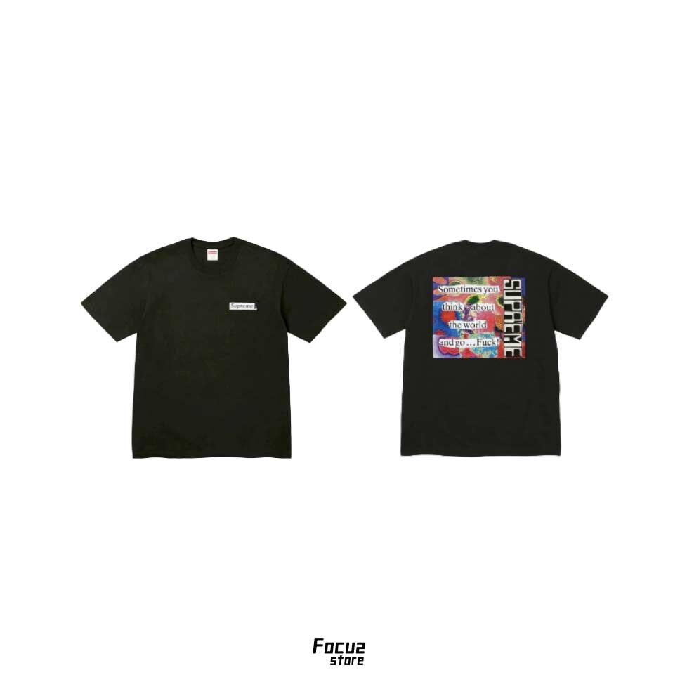【Focus Store】現貨秒發 Supreme FW23 Static Tee "Black" 黑色 短袖