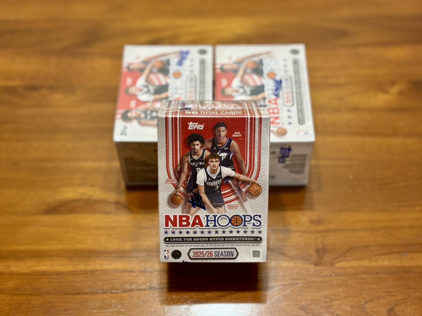 2025-26 Topps Hoops Basketball Value Box 球員卡 卡盒