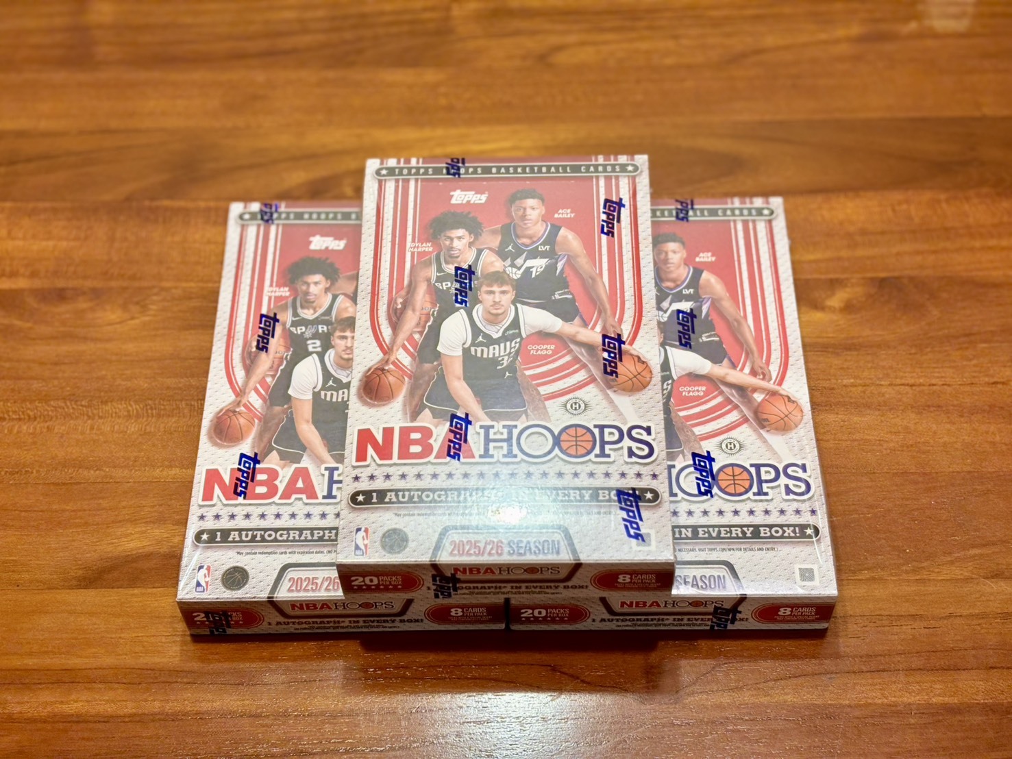 2025-26 Topps Hoops Basketball Hobby Box 球員卡 卡盒