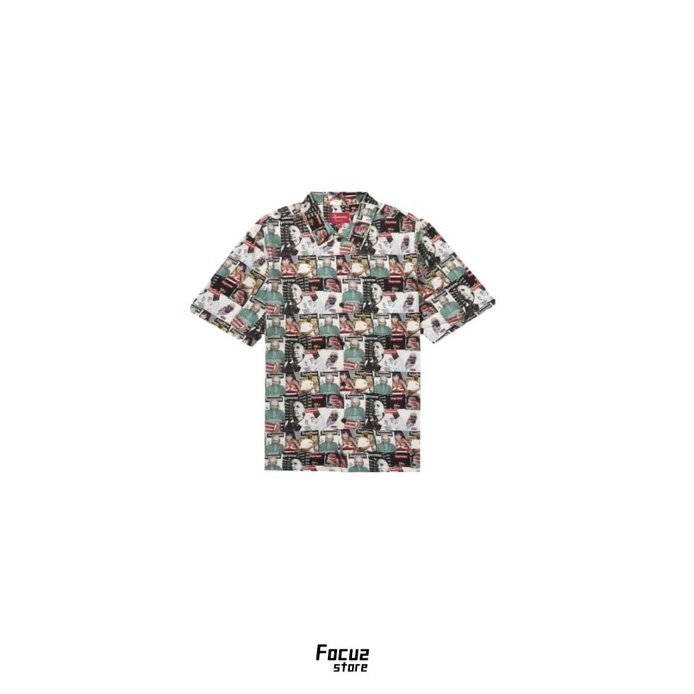 【Focus Store】現貨秒發 Supreme SS23 Magazine S/S Shirt "Multicolor" 印花 短袖襯衫
