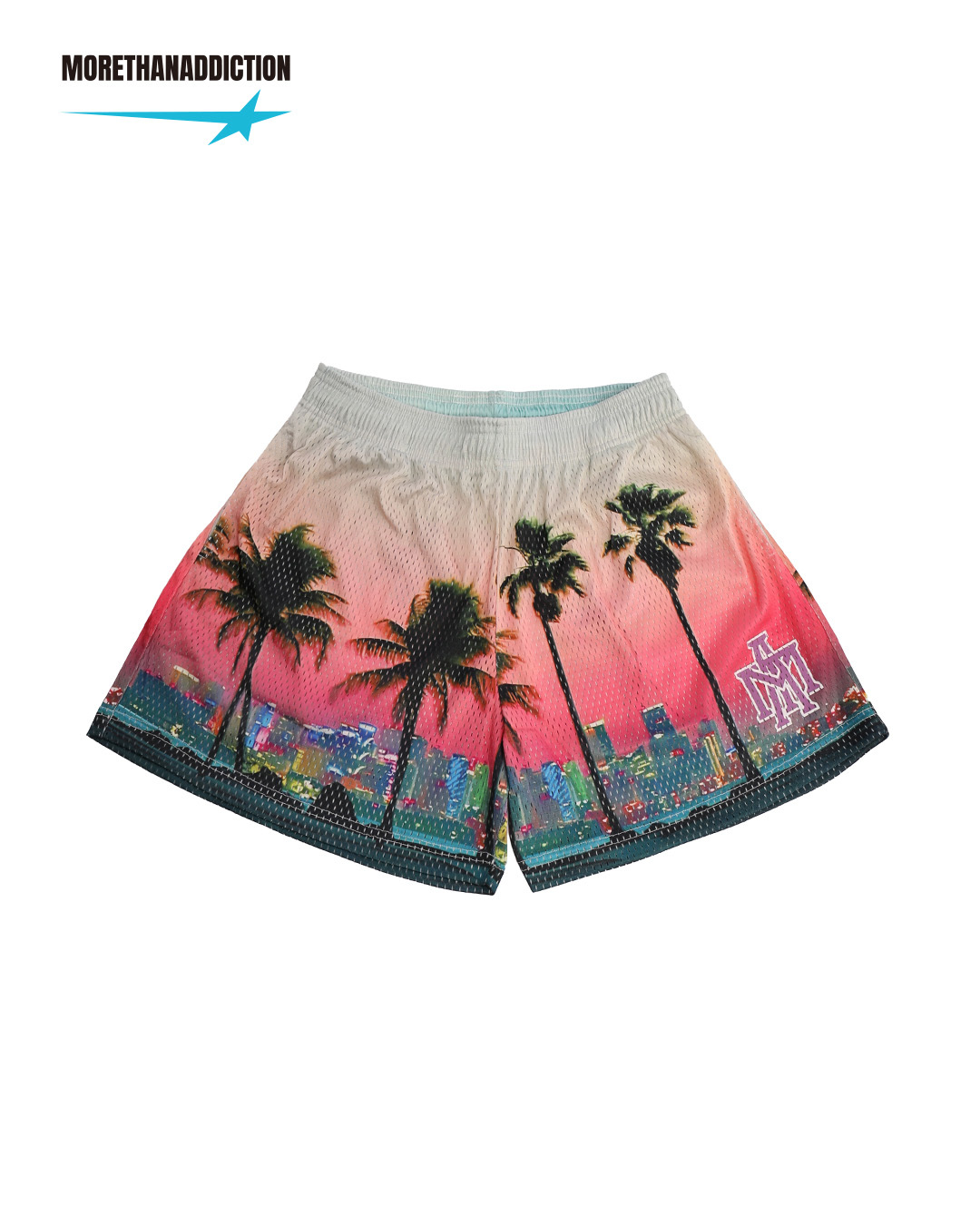 【逢甲 FUZZY】MTA South Bay Mesh Shorts 網布 南灣 加州 短褲 粉 M26SBS5