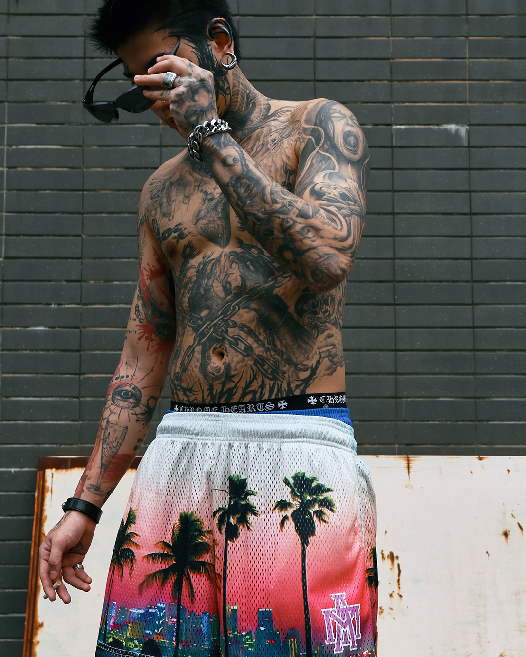 【逢甲 FUZZY】MTA South Bay Mesh Shorts 網布 南灣 加州 短褲 粉 M26SBS5