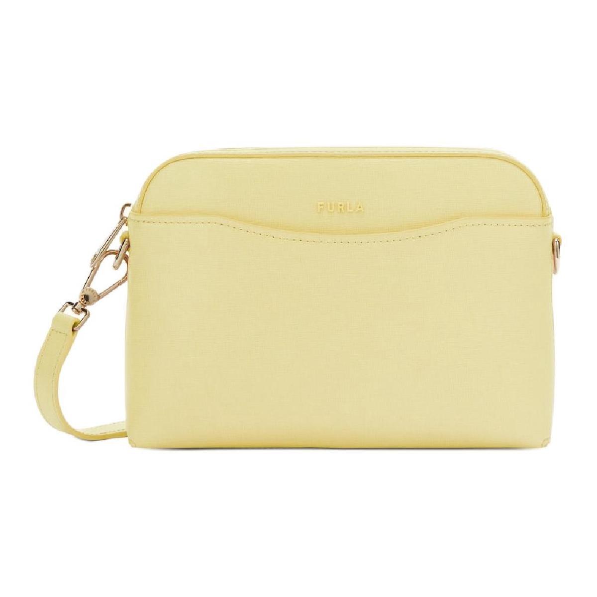 【預購】H0612122 Furla Gea 斜咩包 (淡黃色)
