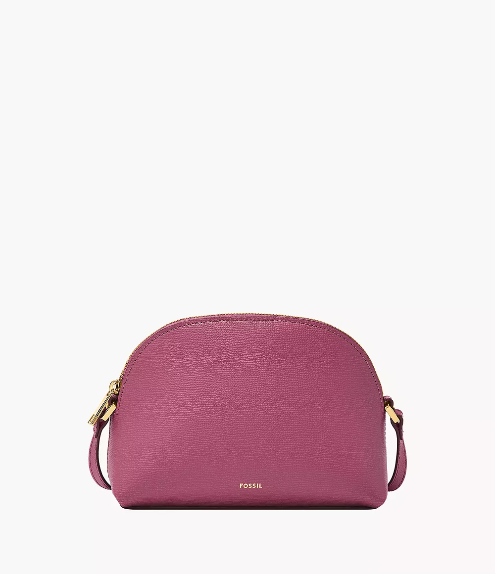 【預購】H0612123 Furla Zelda 斜咩貝殼包 (深粉色)