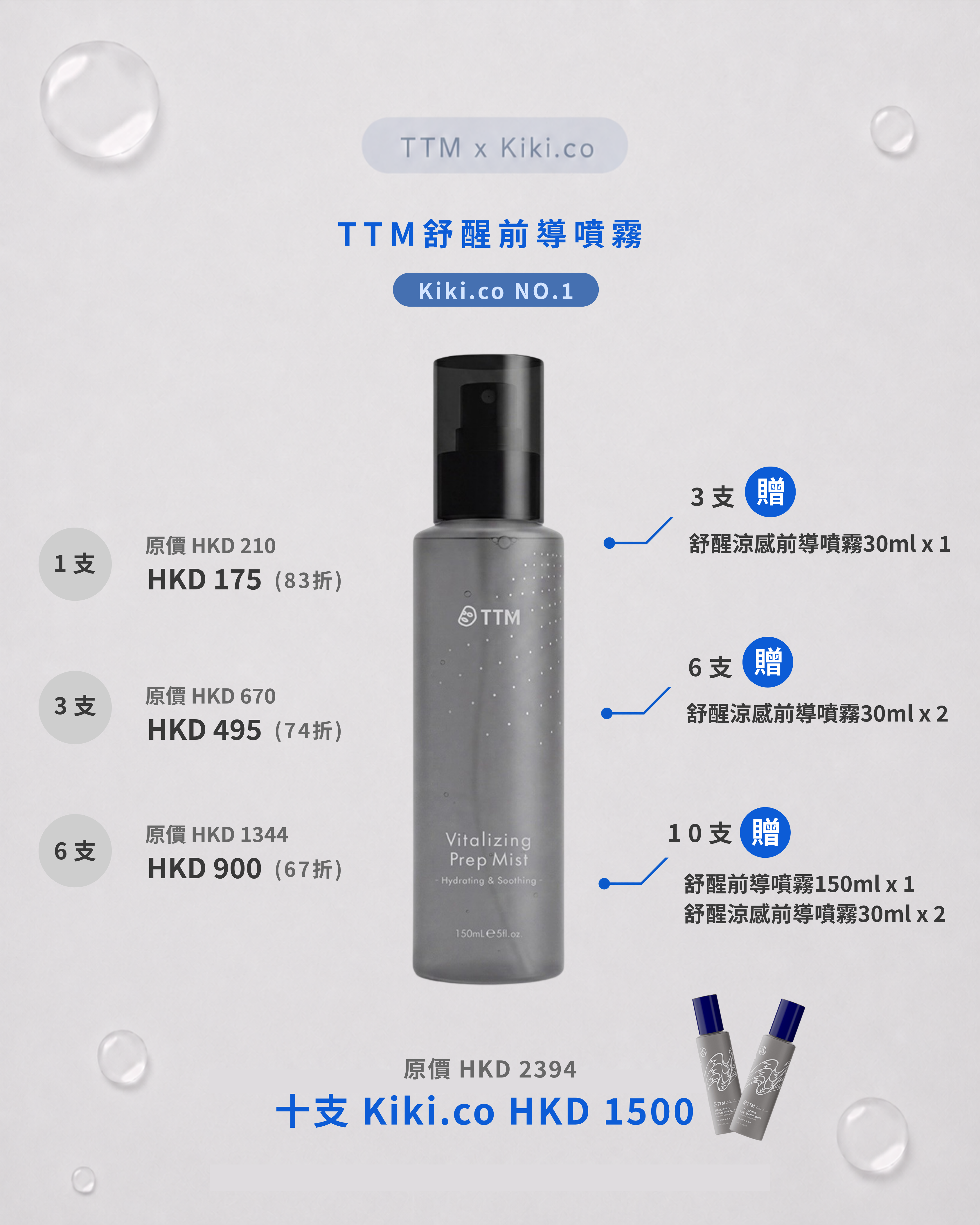 【 必必必必囤 】TTM 舒醒前導噴霧