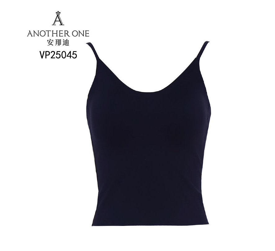 0612AT37-ANOTHERSZHK-APPAREL-法式提花蕾絲美背帶胸墊吊帶背心F碼（A37）