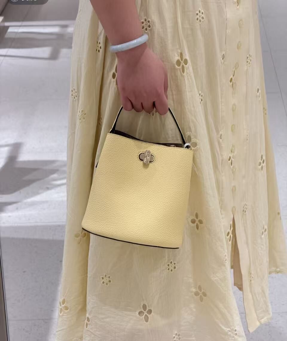 【預購】H0612127 Furla Danae 小號水桶包 (黃色)