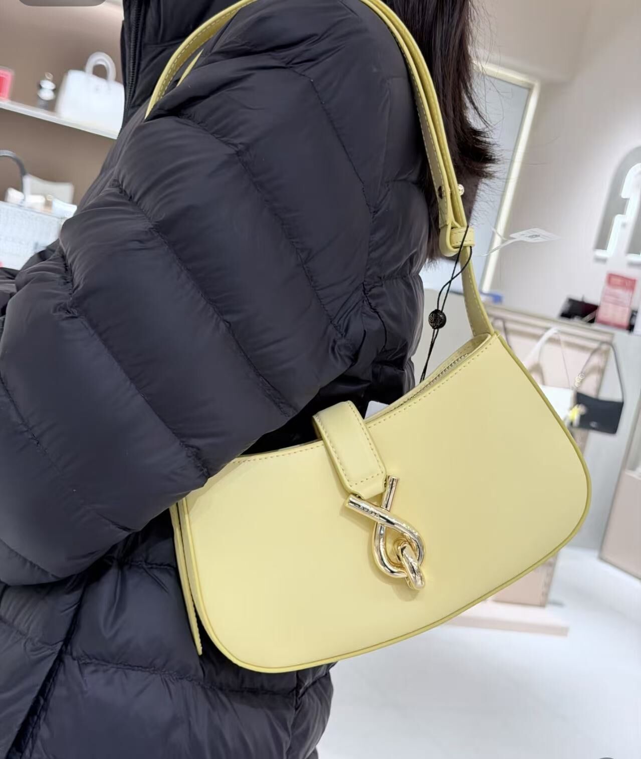 【預購】H0612145 Furla Mianova 小號單肩包 (黃色)