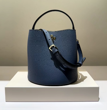 【預購】H0612138 Furla Danae 小號水桶包 (霧霾藍)