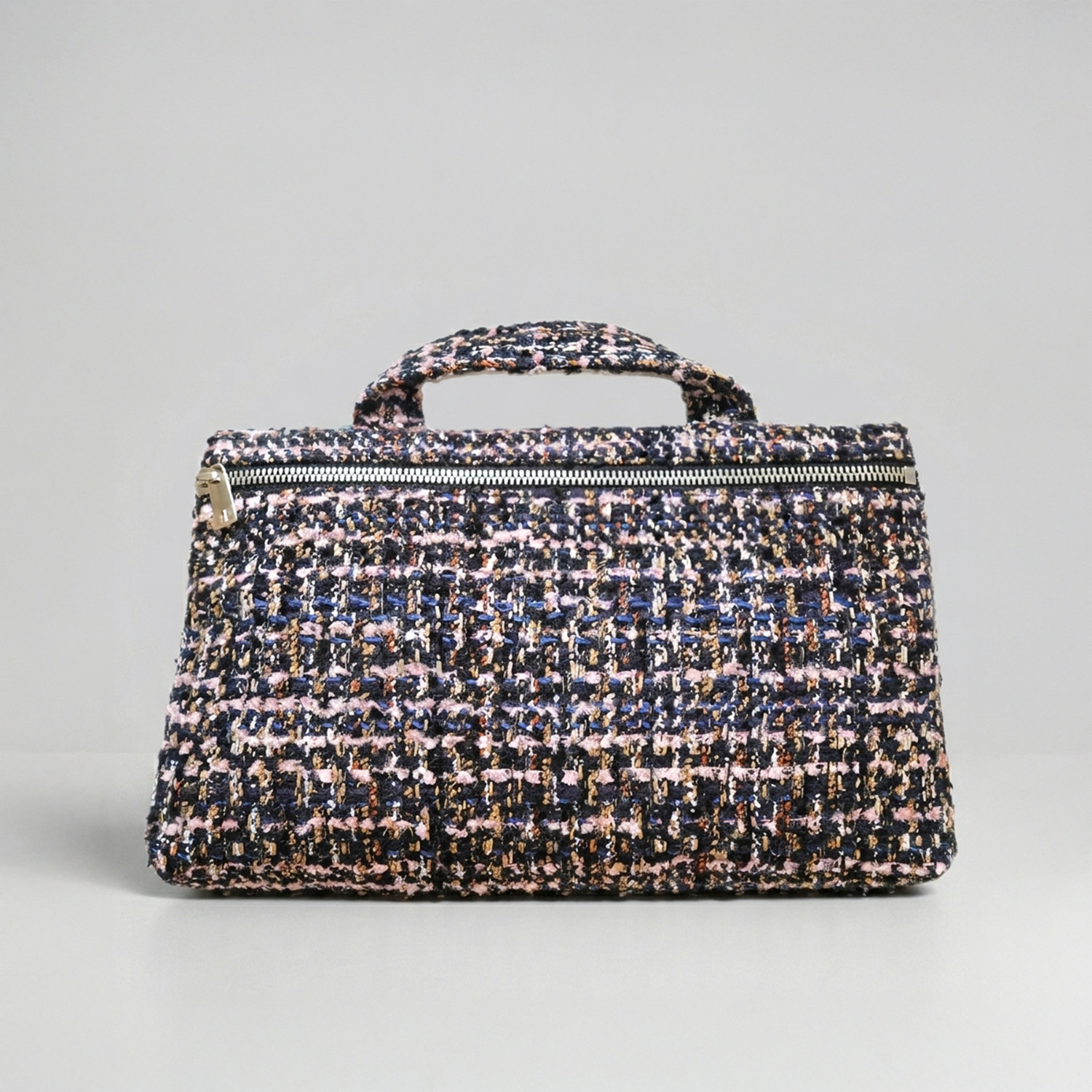 Harper Tote - Pink & Navy