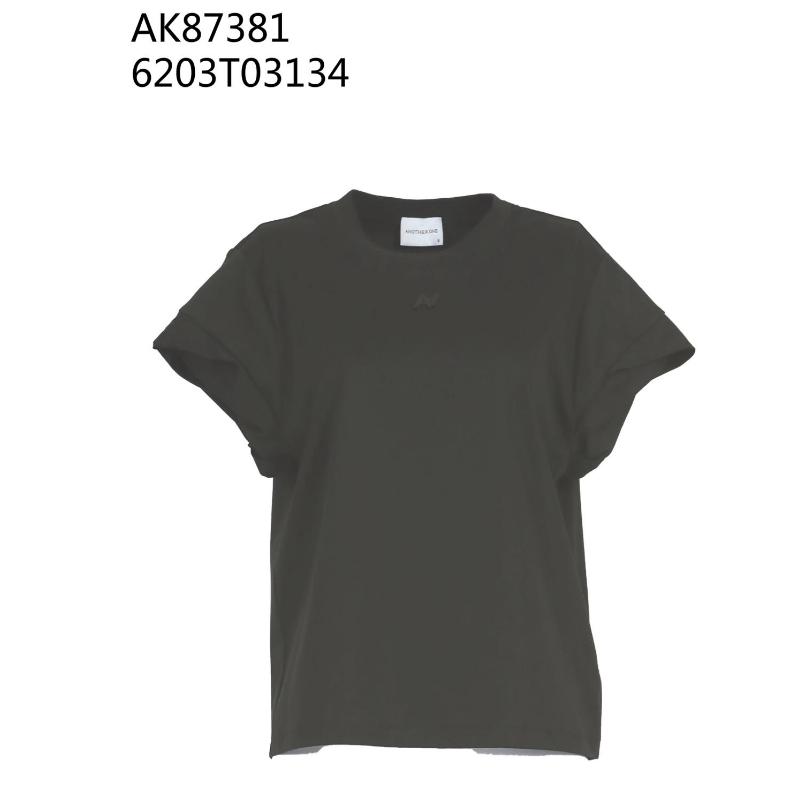 0612AT50-ANOTHERSZHK-APPAREL-法式極簡風設計感壓褶飛飛袖純色短袖 T 恤（A-B50）