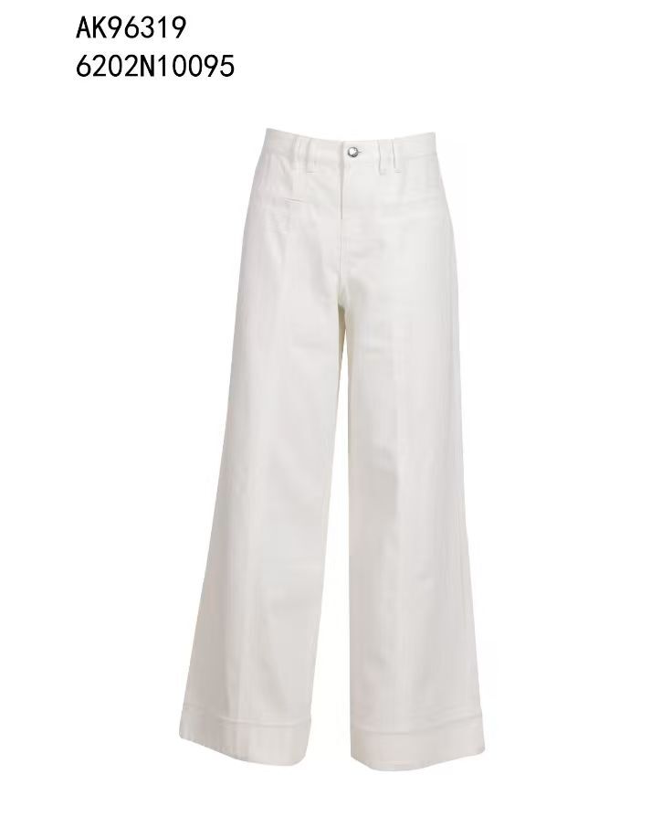 0612AT69-ANOTHERSZHK-APPAREL-法式極簡高腰顯瘦寬鬆直筒闊腿牛仔褲/休閒長褲（A69）