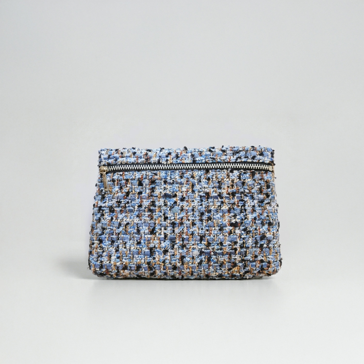 Small Makeup Tote - Ocean Blue