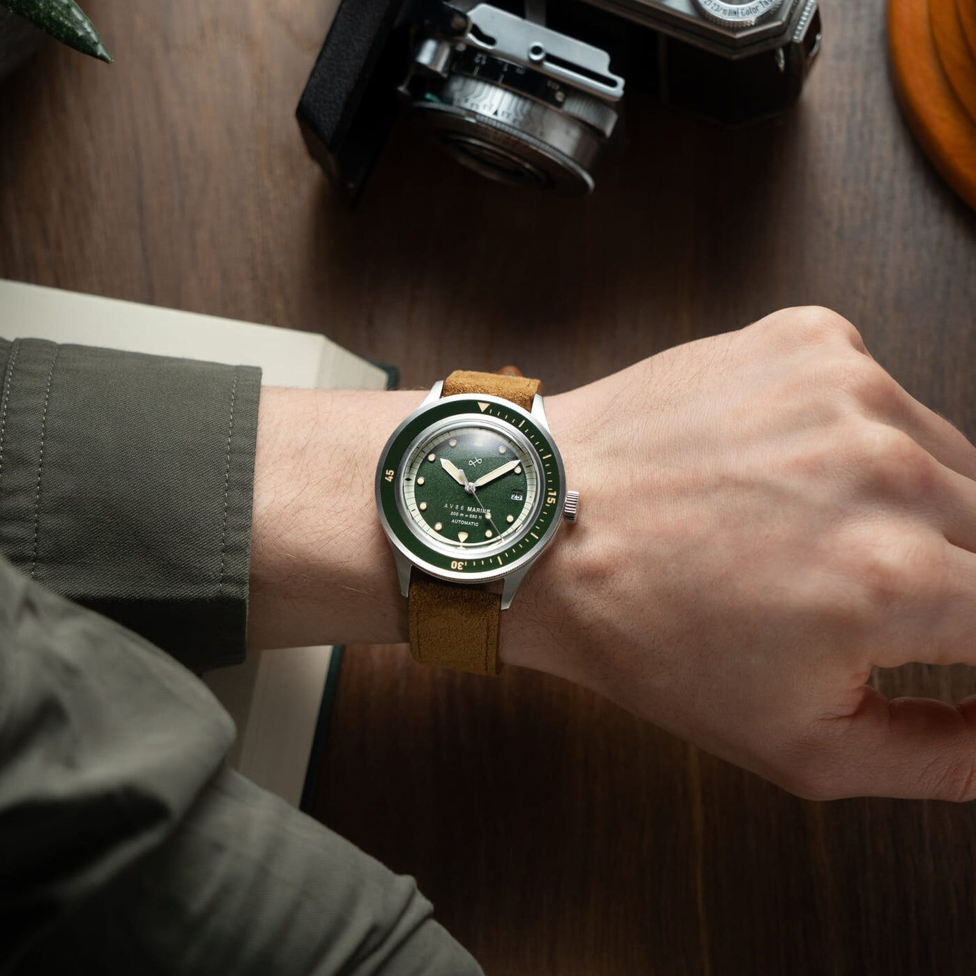 1956 Marine Automatic - Steel/Green
