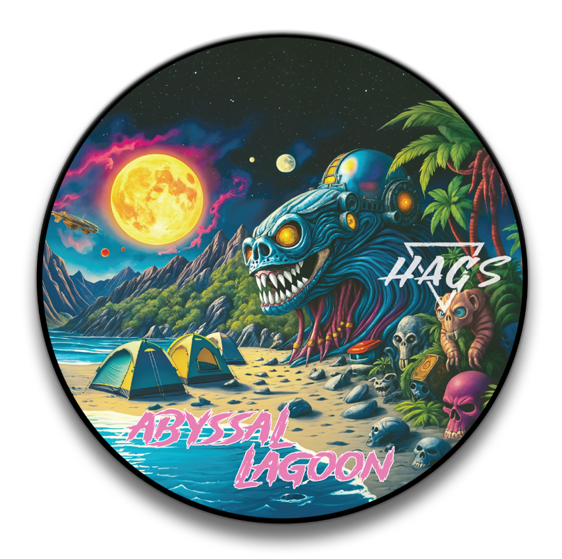 HAGS Abyssal Lagoon 深淵潟湖手工刮鬍皂 (CORTEX X 軟皂基) 114g