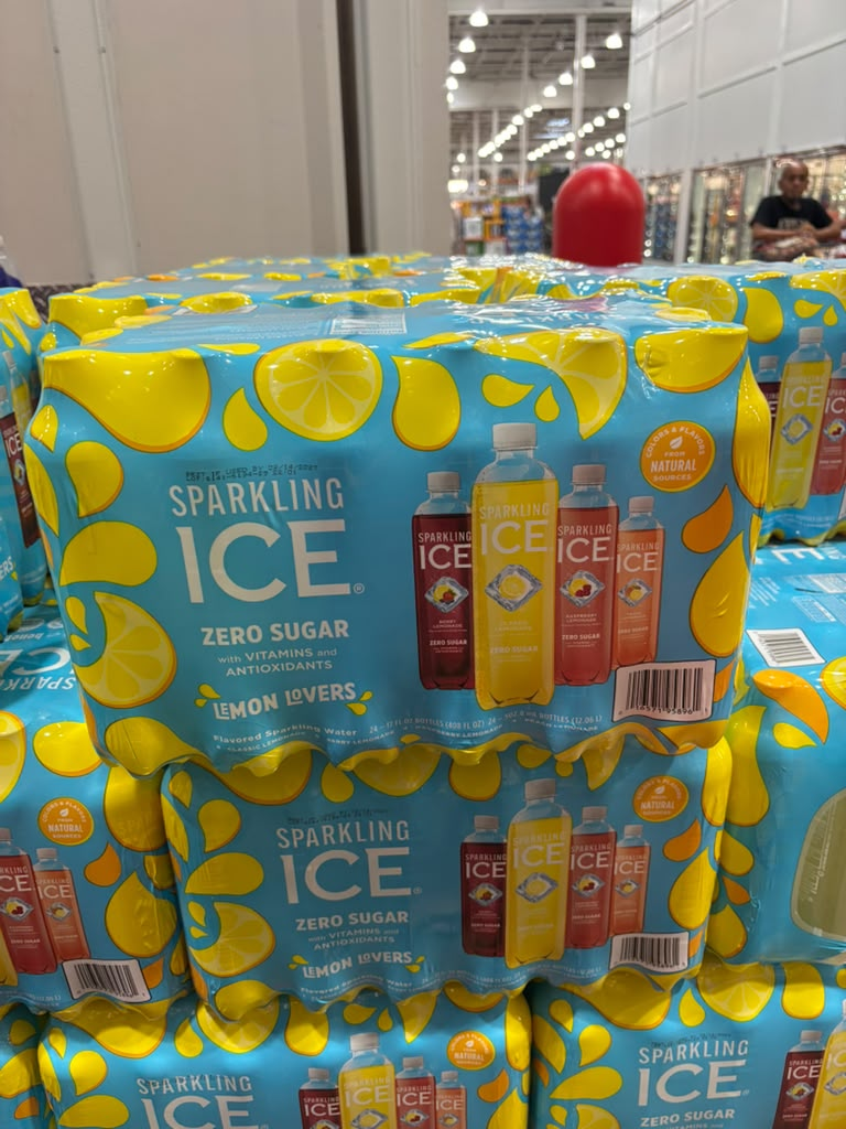 BC202 Sparkling Ice「Lemon Lovers」檸檬愛好者氣泡水 17 fl oz x24 瓶 EXP: 2027.02