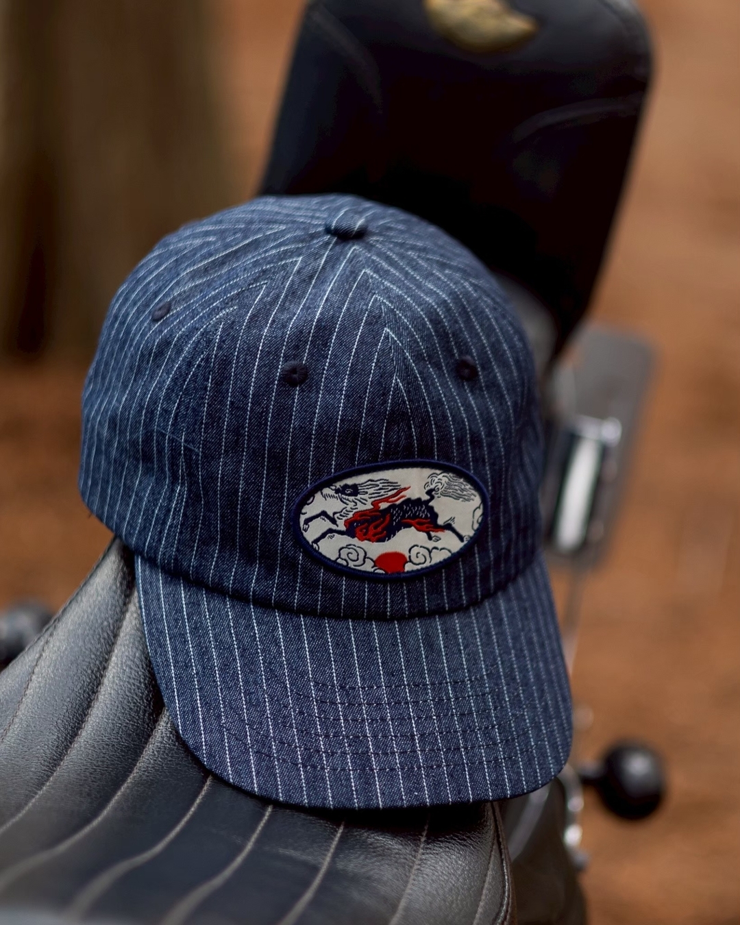 【AFTER WORK】Kirin Patch Cap 麒麟布章帽