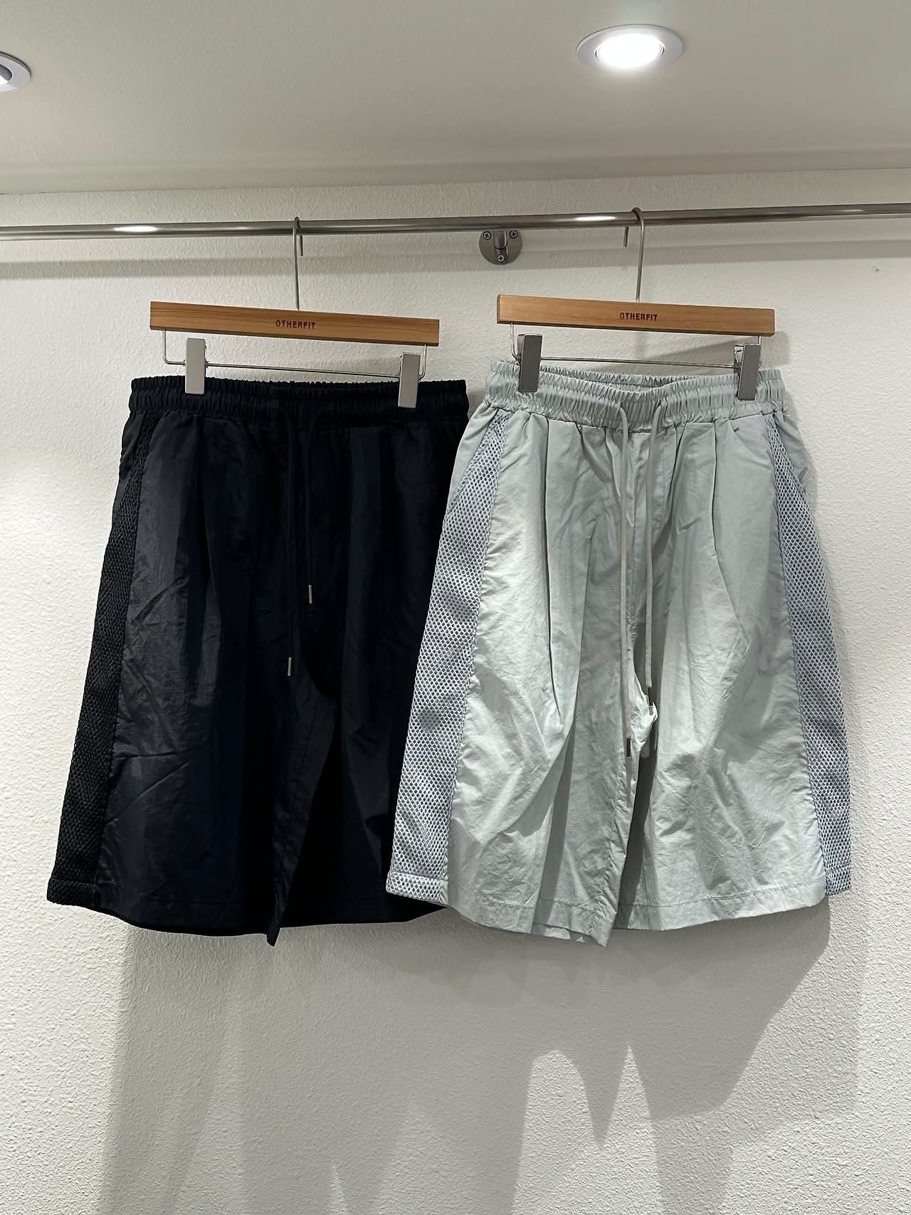 拼網紋短褲 OTHERFIT-034P