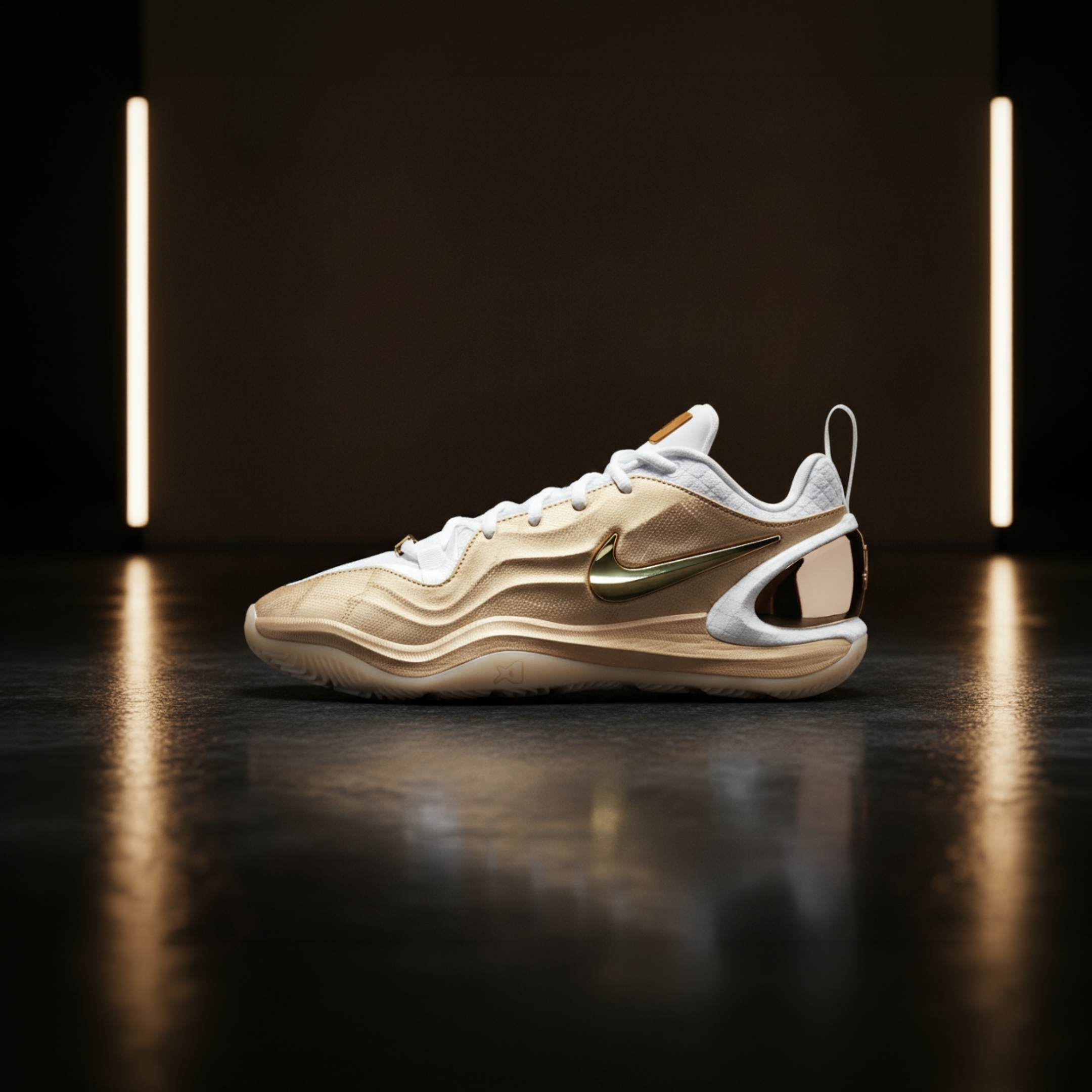 NICEDAY 代購 Nike A Two Gold Standard EP A2 白金 金 金色 未來 籃球鞋 實戰 IO8213-900