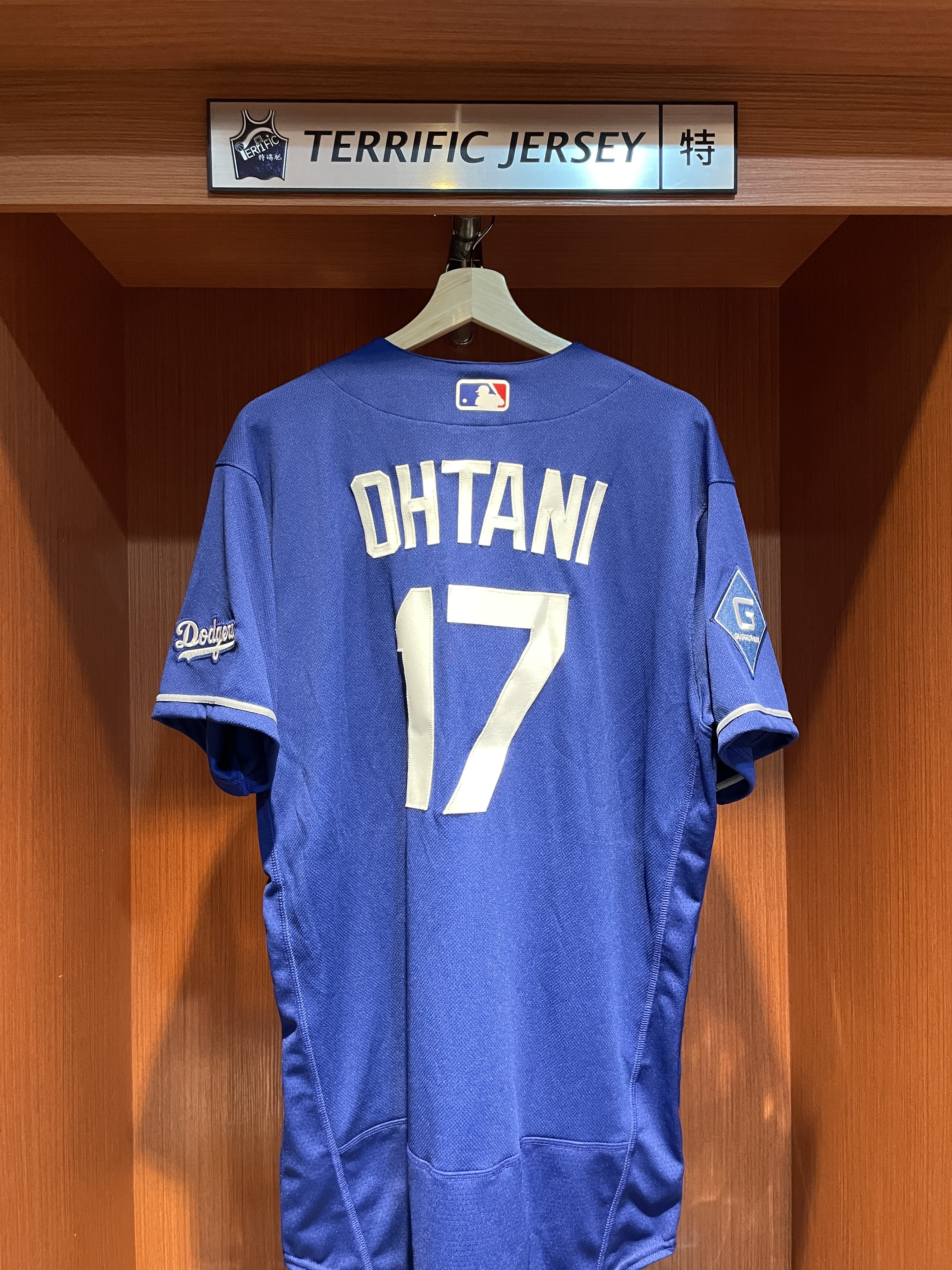 MLB球衣 Shohei Ohtani 洛杉磯道奇藍 25-26 Alternate Nike Authentic Player Name Jersey 球員版 電繡 含贊助商標 古根漢 全新