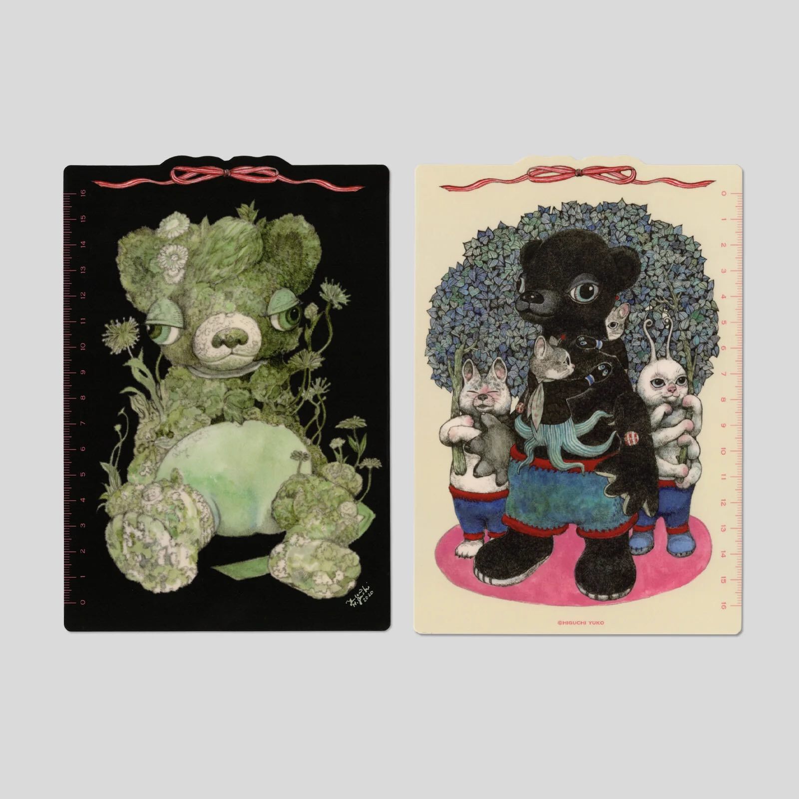 樋口裕子_黑色生物和他的朋友 手帳墊板