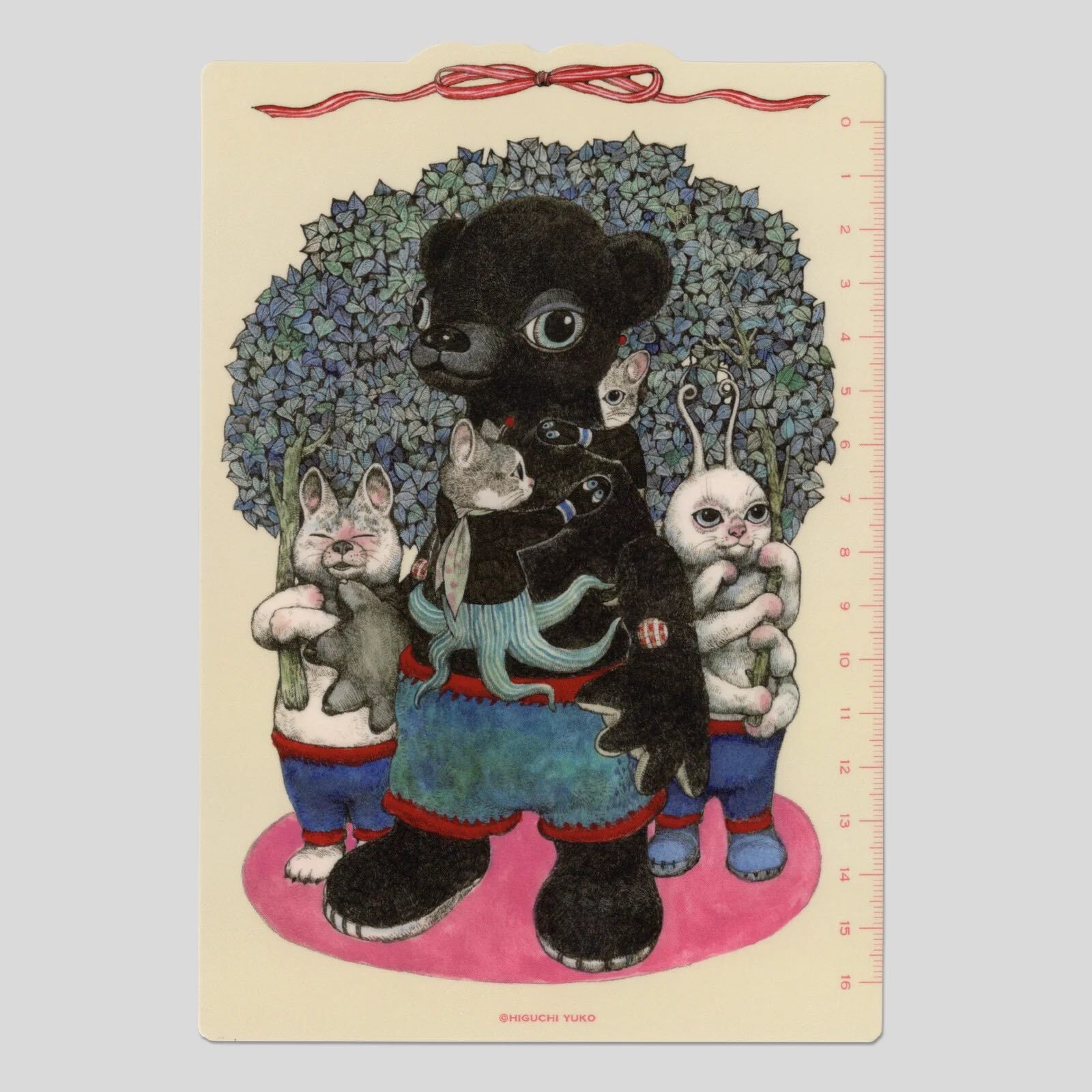 樋口裕子_黑色生物和他的朋友 手帳墊板