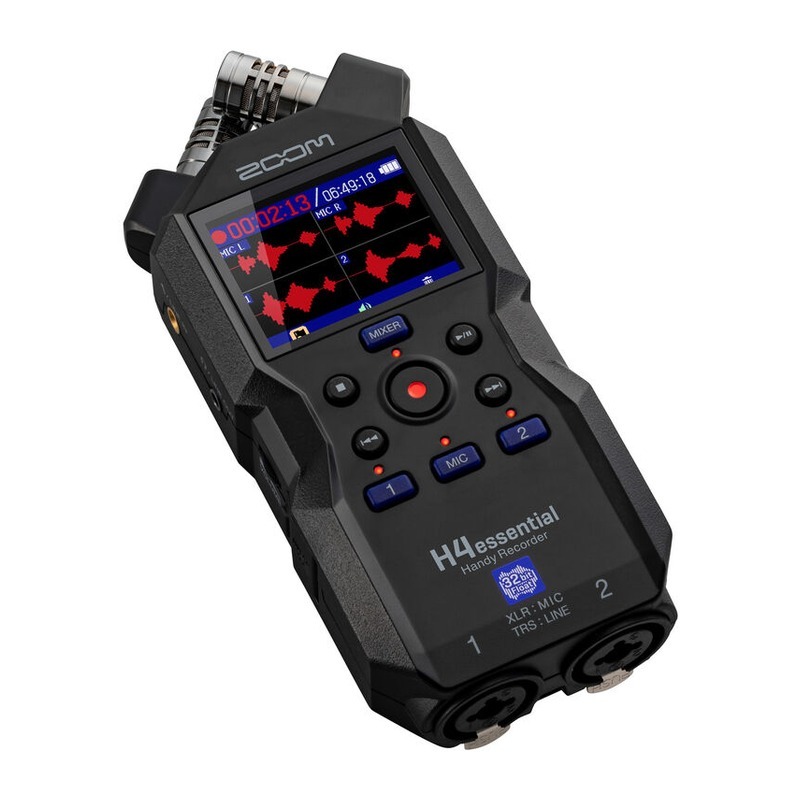 ZOOM H4essential｜32位元浮點錄音機