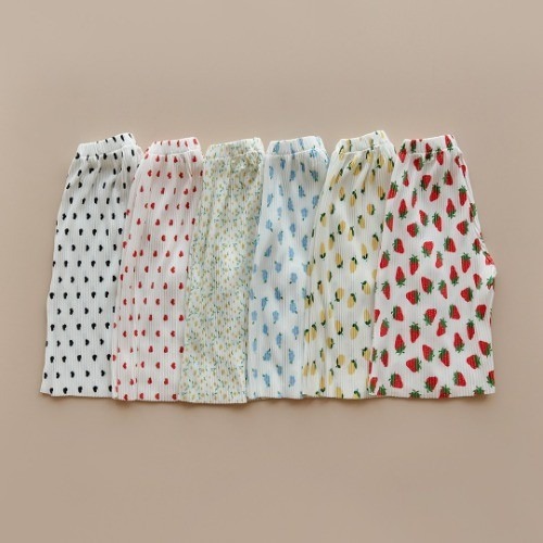 26S/S DTD Summer Swing 夏日超清涼褶皺闊腿褲