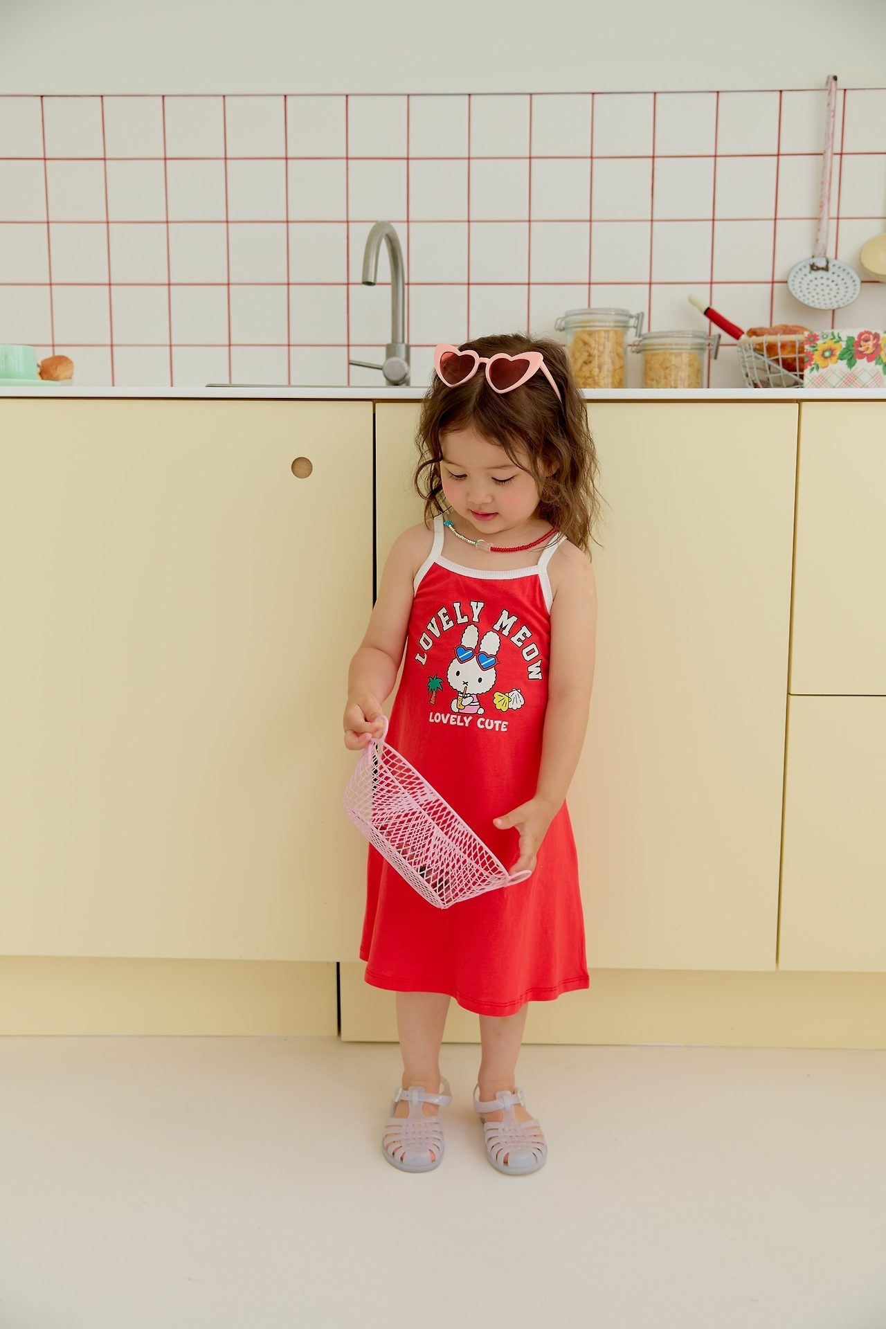 Sera Rabbit Strap Sleeveless Dress