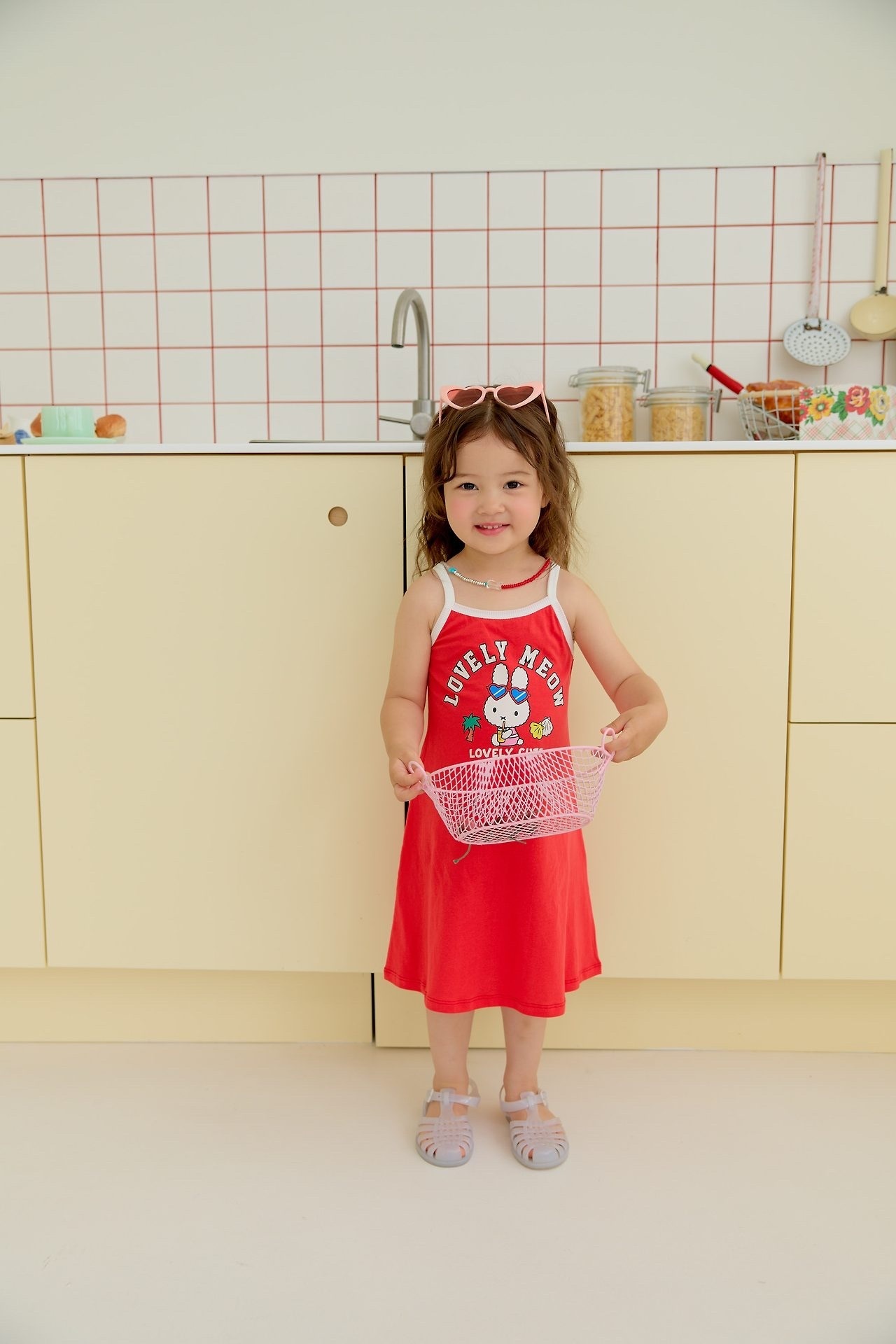 Sera Rabbit Strap Sleeveless Dress